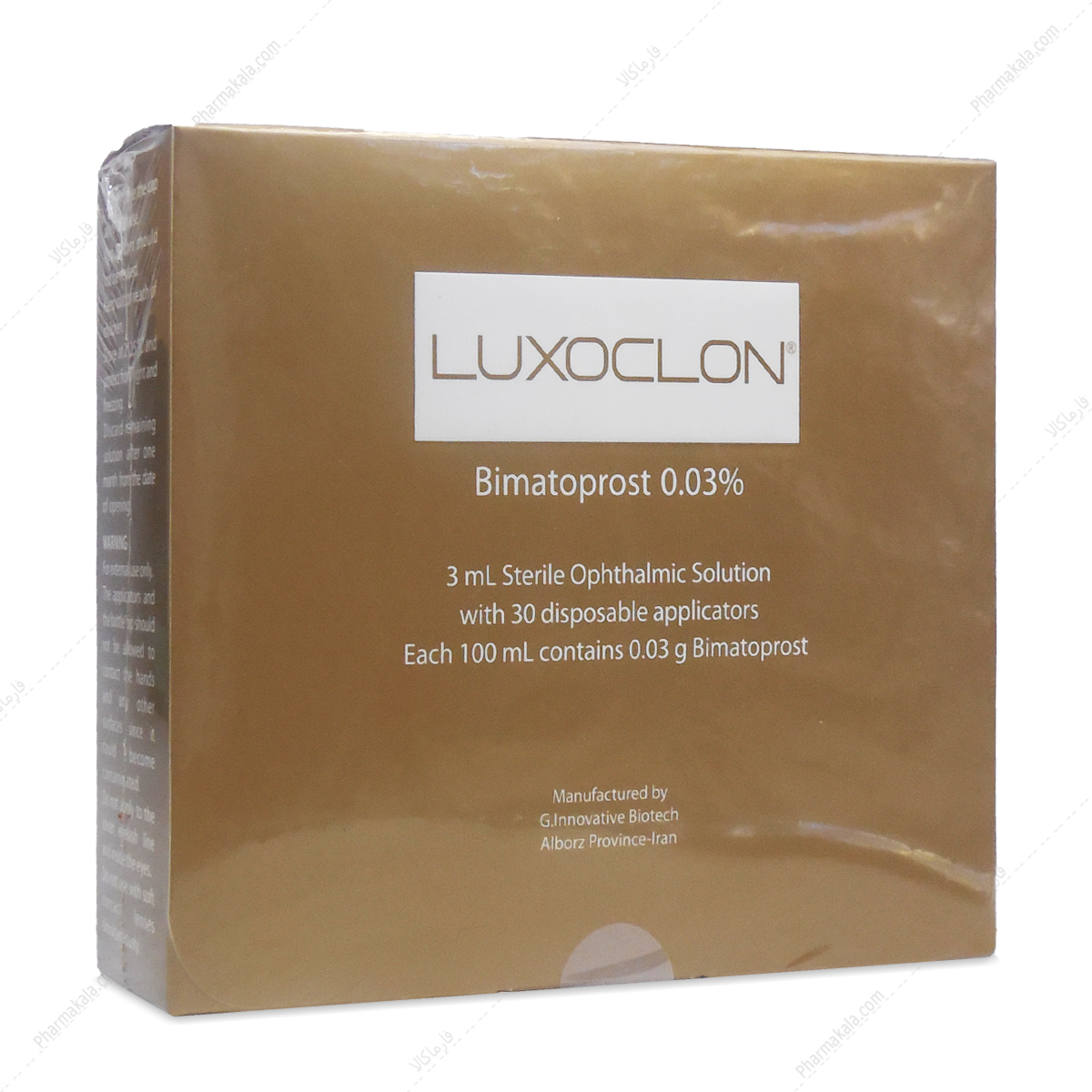 تقویت مژه لوکسوکلون محلول تقویت مژه بیماتوپروست 0.03 درصد لوکسوکلون