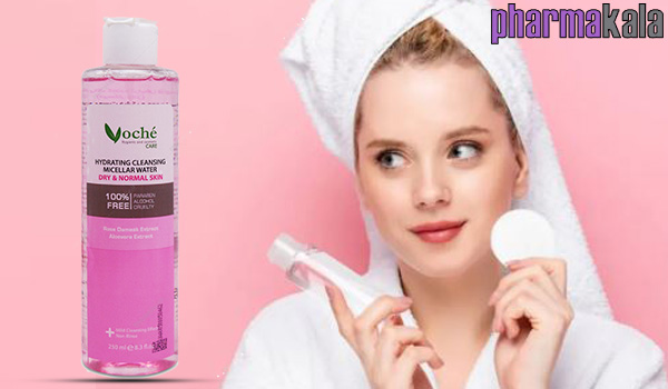 میسلار واتر پوست خشک معمولی وچه 250ml محلول پاک کننده آرایش پوست خشک وچه