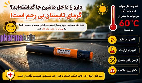 انسولین در ماشین