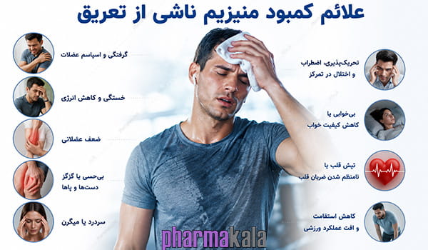 آیا تعریق زیاد باعث کمبود منیزیم می شود؟ آیا تعریق زیاد باعث کمبود منیزیم میشود؟