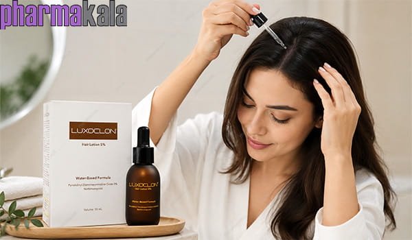 لوسیون تقویت کننده مو 5% لوکسوکلون 50ml لوسیون تقویت کننده مو 5% لوکسوکلون