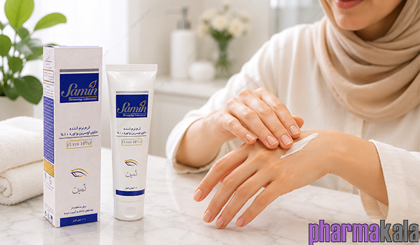 کرم نرم کننده اوسرین و اوره 10% ثمین 100ml کرم نرم کننده اوسرین و اوره 10% ثمین