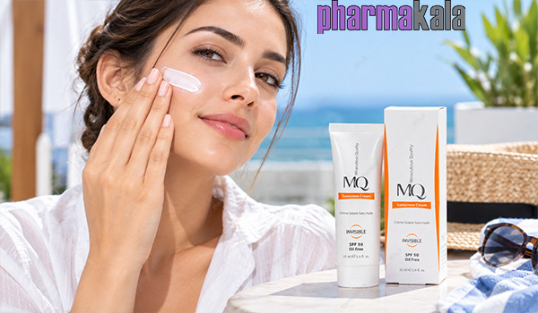 کرم ضد آفتاب SPF50 فاقد چربی بی رنگ ام کیو