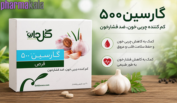 قرص گارسین 500 گل دارو 