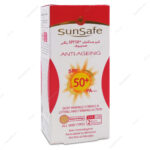 کرم ضد آفتاب و ضد چروک SPF50 انواع پوست بژ طبیعی سان سیف