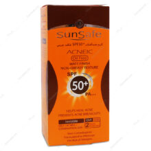 کرم ضد آفتاب SPF50 فاقد چربی بی رنگ سان سیف
