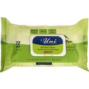 دستمال مرطوب یونی لد 72 عددی